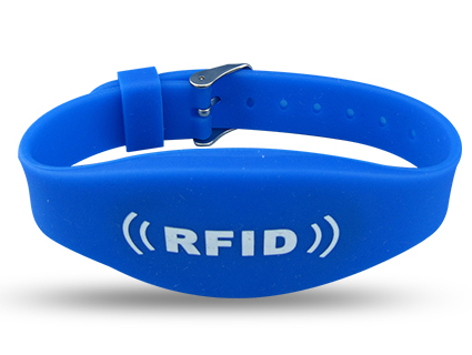 NS11 Dual Frequency RFID Silicone Wristband, proximity ID bracelet, dual frequency rfid band